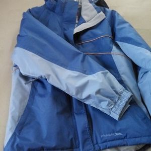 Trespass water proof coat.